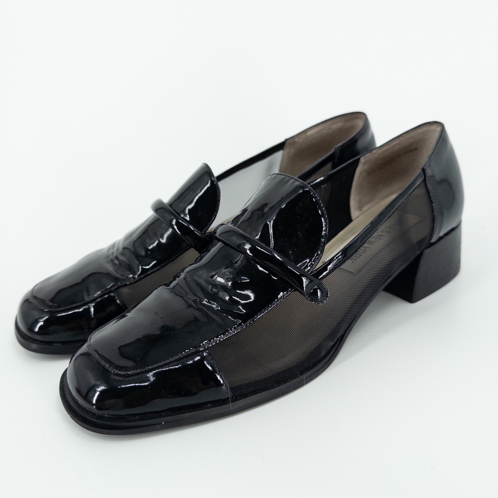 Jones New York Black Patent Loafers